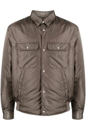 Pointed-collar press-stud down jacket EMPORIO ARMANI | 6R1C641NQTZ0440